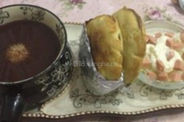蔬菜火腿沙拉的做法图解1