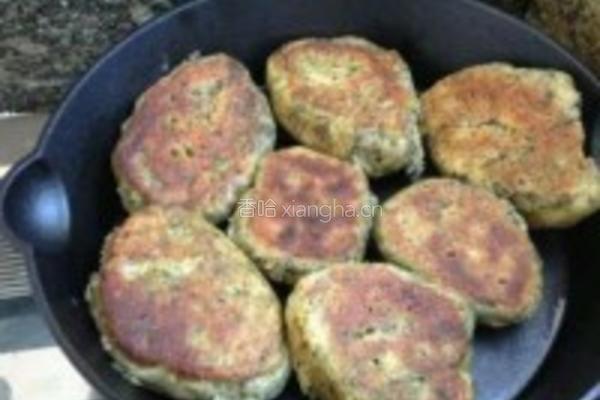 黑豆黑芝蔴玉米饼的做法图解2