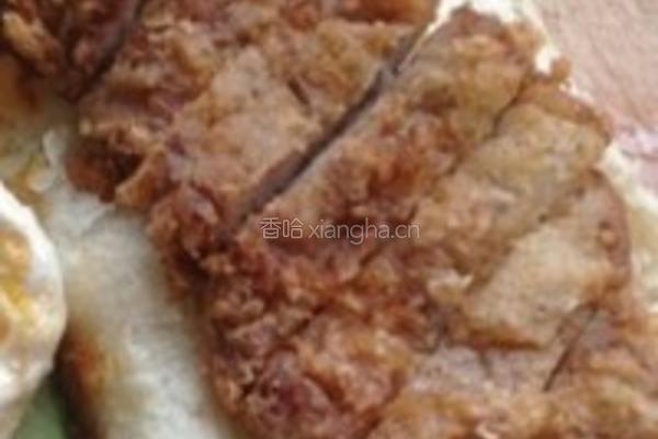 猪排包的做法图解2