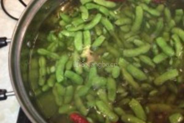 卤水毛豆的做法图解4
