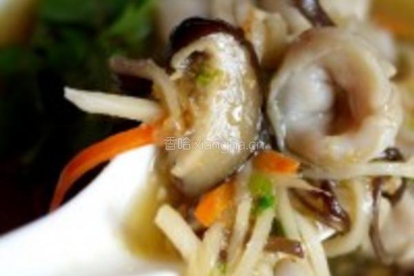 鱼饺羹汤佐香菜的做法图解9