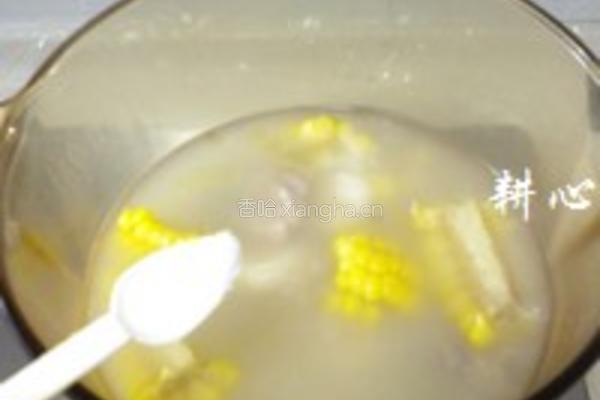 粟米马蹄排骨汤的做法图解7