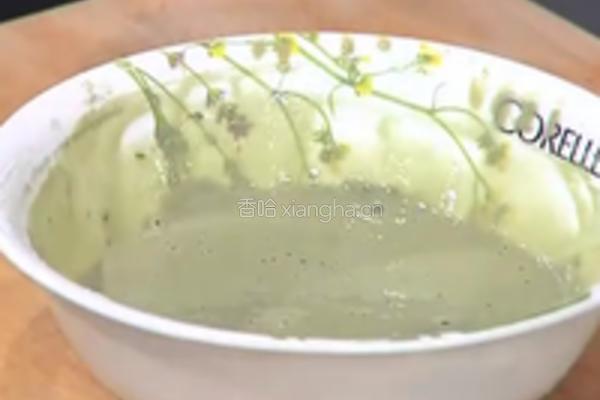 绿茶卷的做法图解1