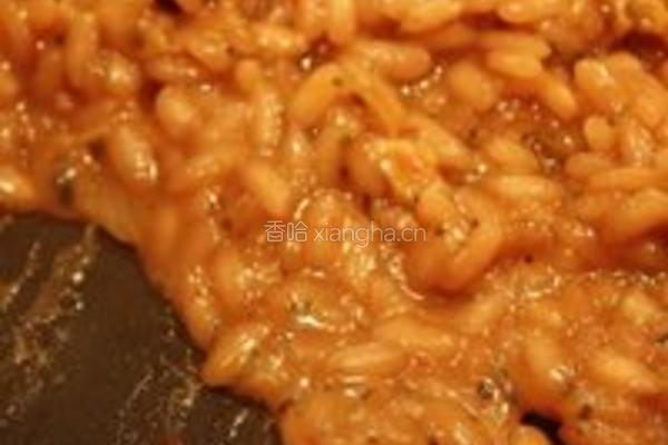 藏红花牛肝菌菇意大利烩饭的做法图解10