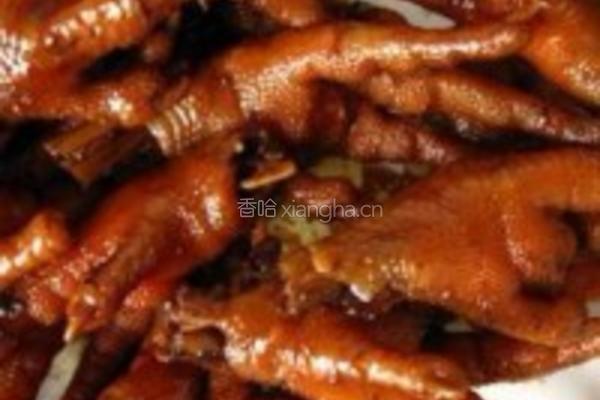 秘制卤鸡爪的做法图解4