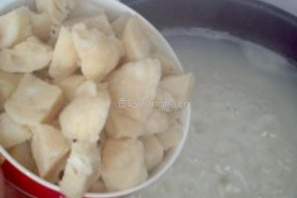 懒人鱼丸粥的做法图解4