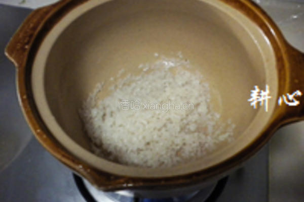 发菜肉片粥的做法图解5