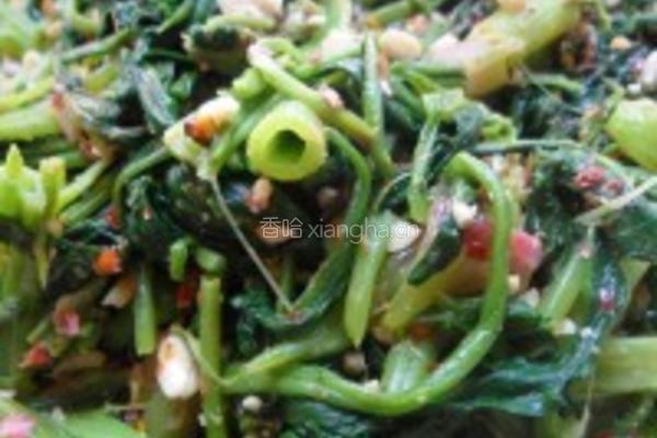 陈醋果仁菠菜的做法图解6