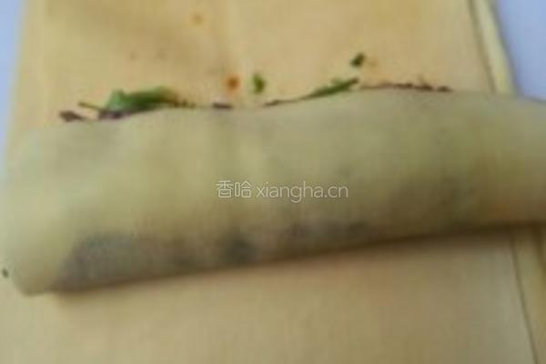 干豆腐皮卷大葱的做法图解10