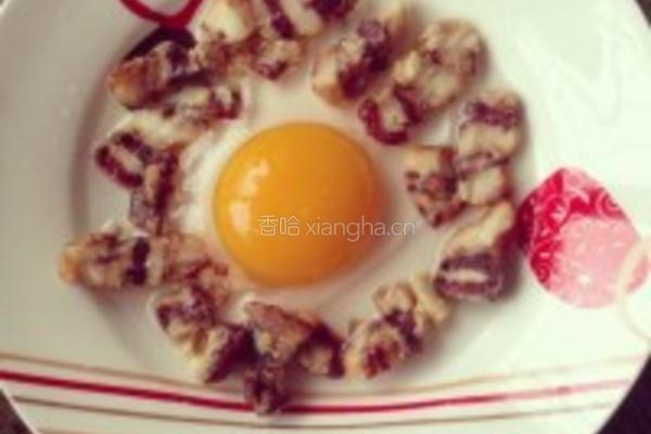 小米红薯粥&腊肉蒸蛋的做法图解6
