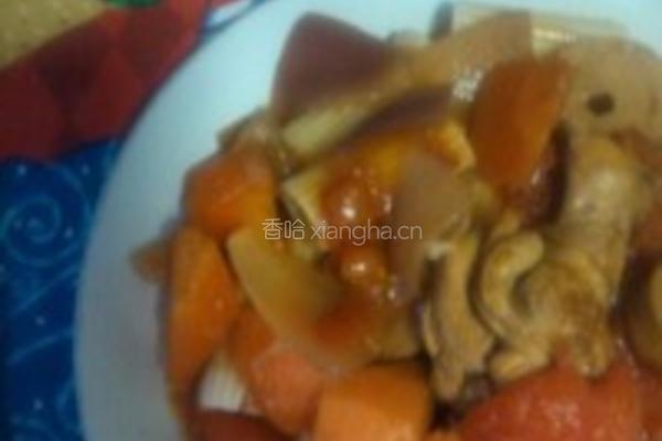 红烩鸡翅中配意面的做法图解5