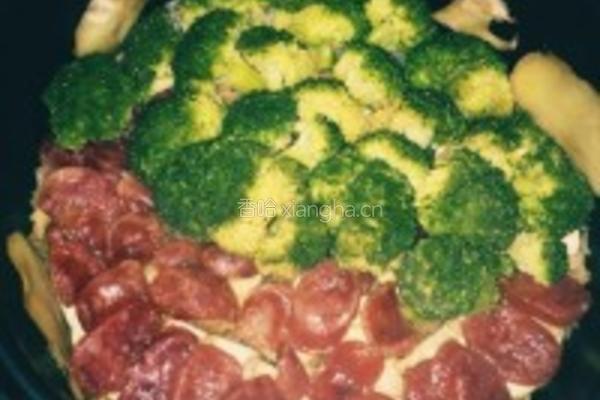 电饭锅煲仔饭的做法图解1