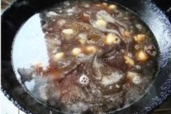 杂蔬粉丝炖羊肉的做法图解4