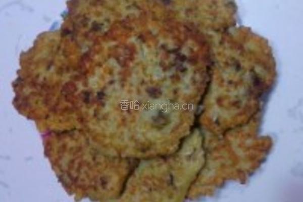 牡蛎鲜虾饼的做法图解1