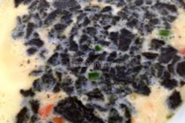 海苔豆腐炖蛋的做法图解7