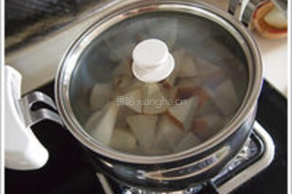 冰薄荷糖梨水的做法图解3