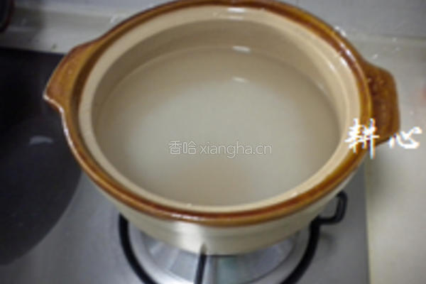 发菜香菇肉丸粥的做法图解3