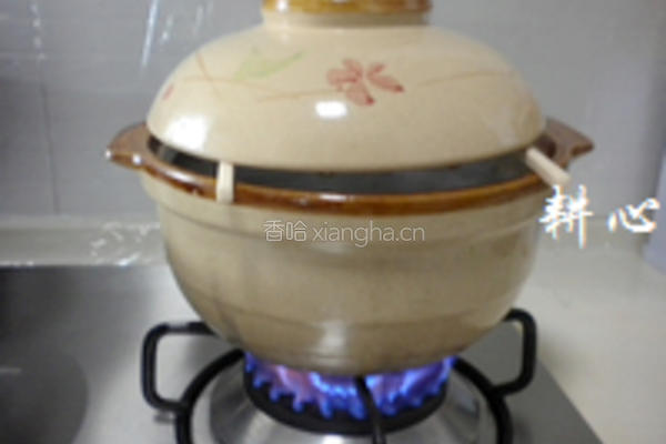 发菜香菇肉丸粥的做法图解5