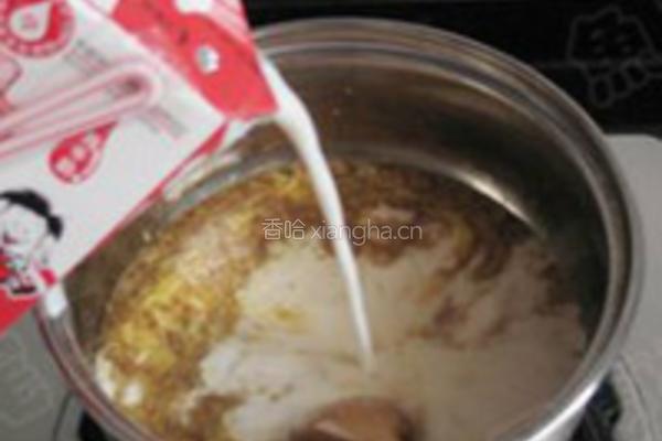 阿胶牛奶的做法图解8