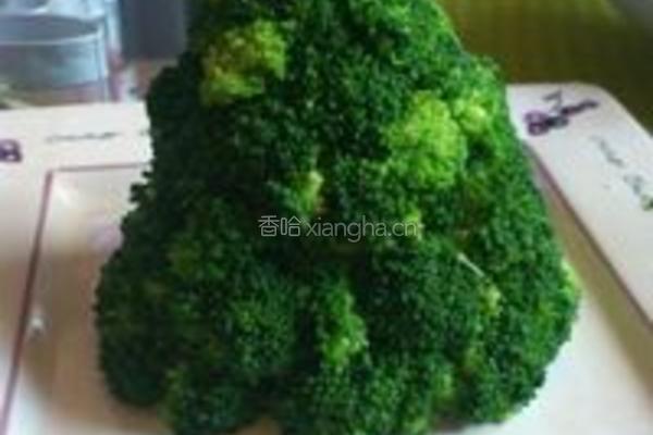 西兰花树的做法图解4