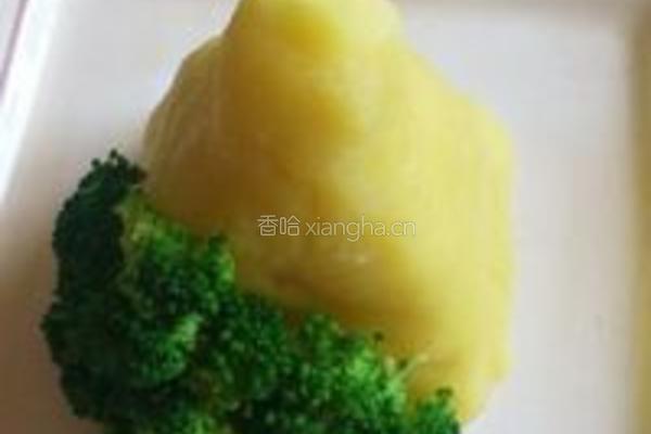 西兰花树的做法图解2