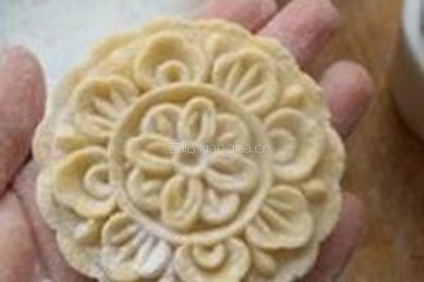 健康菜月饼的做法图解7