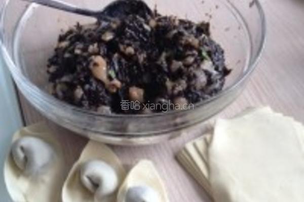 紫菜饺的做法图解2