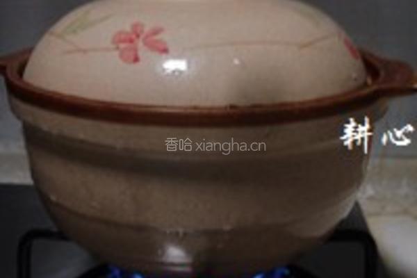 猪肝肉排粥的做法图解6