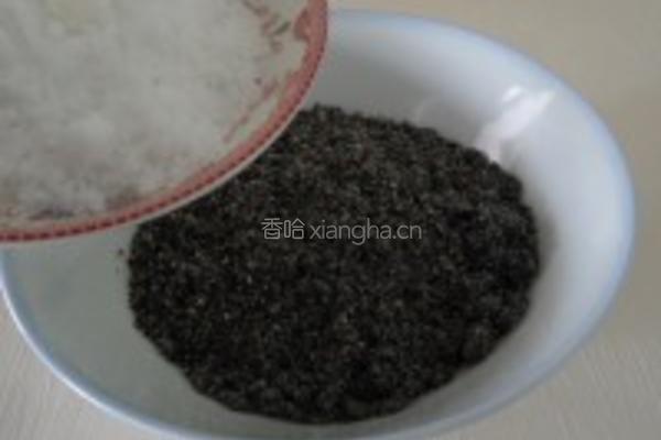 黑芝麻元宵的做法图解7