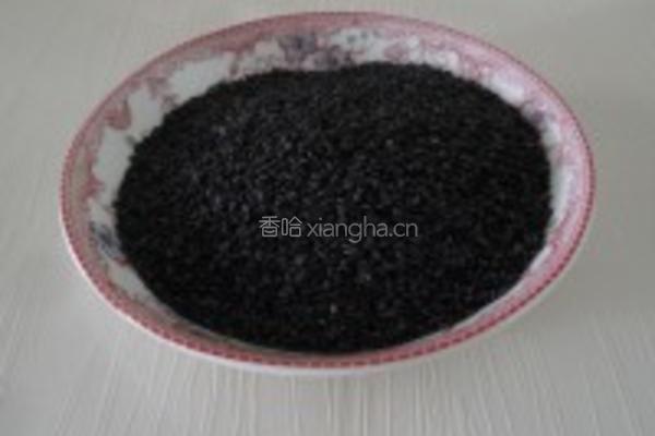 黑芝麻元宵的做法图解1