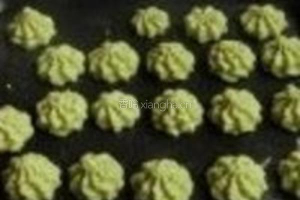绿茶曲奇的做法图解6