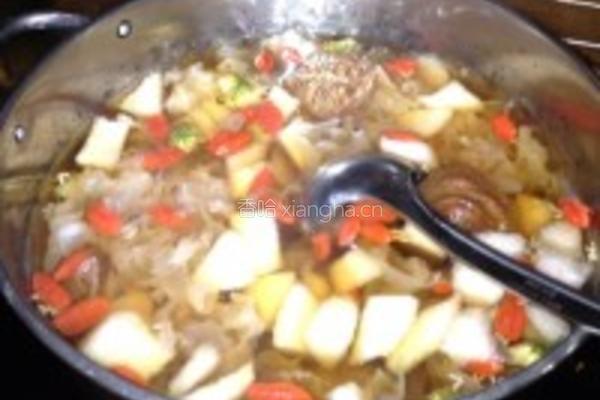 桂菊罗汉银耳甜汤的做法图解5