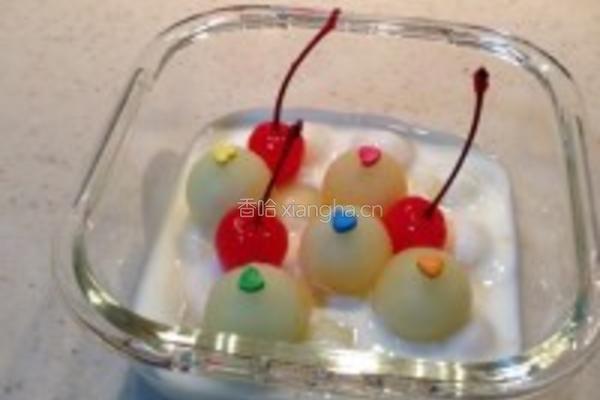 哈密瓜酸奶的做法图解3