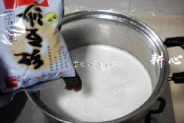 核桃红豆沙糖水的做法图解4