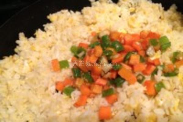 虾仁桂花炒饭的做法图解17
