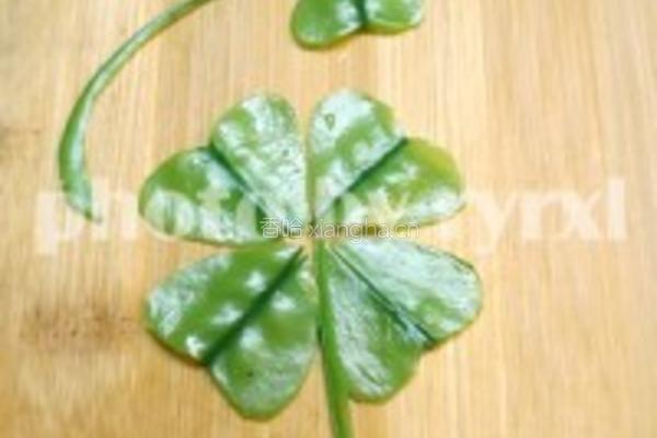 三叶草与瓢虫便当的做法图解7