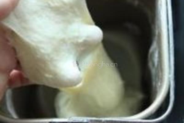 椰香海苔排包的做法图解2