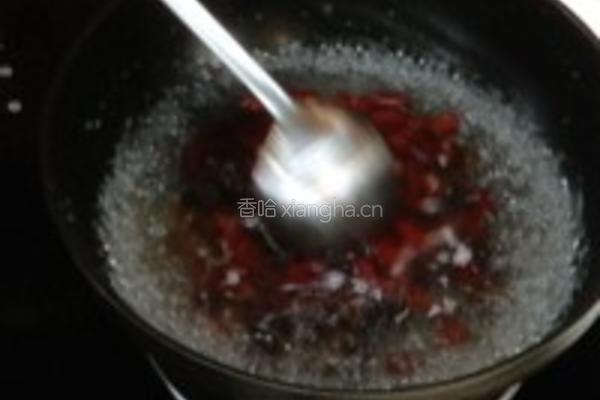 桂圆红豆煮年糕的做法图解3