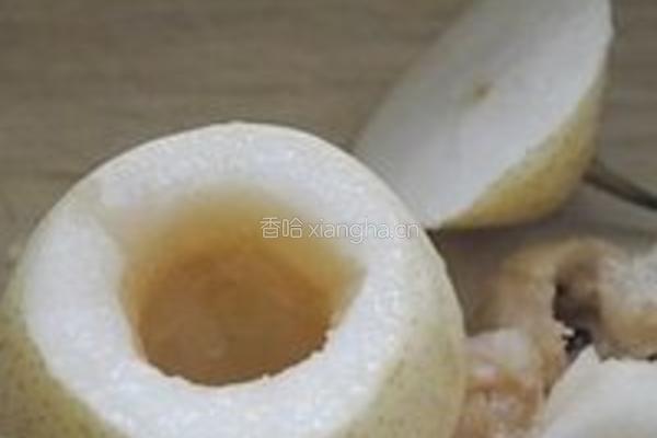 川贝雪梨盅的做法图解1
