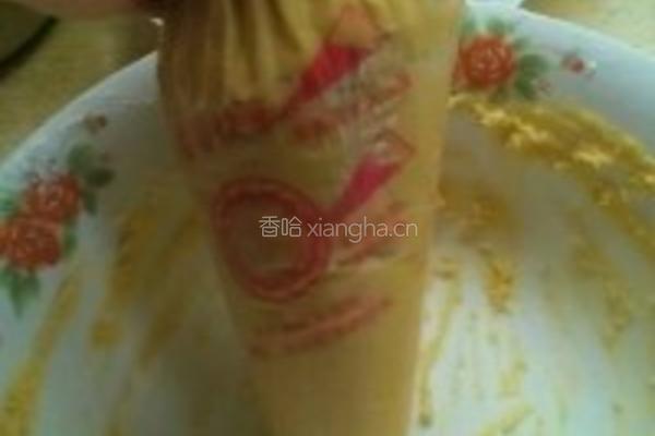 咖啡核桃仁/蜜红豆曲奇饼干的做法图解6