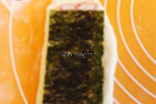 肉松香肠包and培根海苔包的做法图解7
