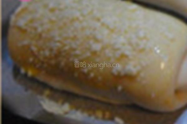 肉松香肠包and培根海苔包的做法图解8