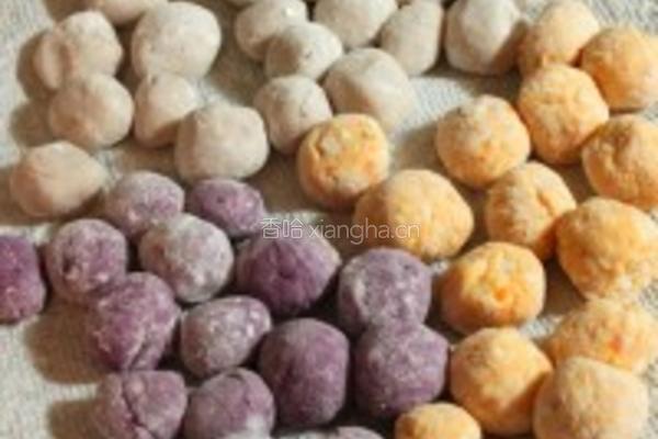 红豆沙椰奶仙草芋圆的做法图解4