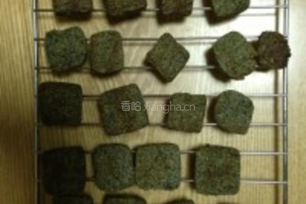 黑芝麻杂粮饼干的做法图解9