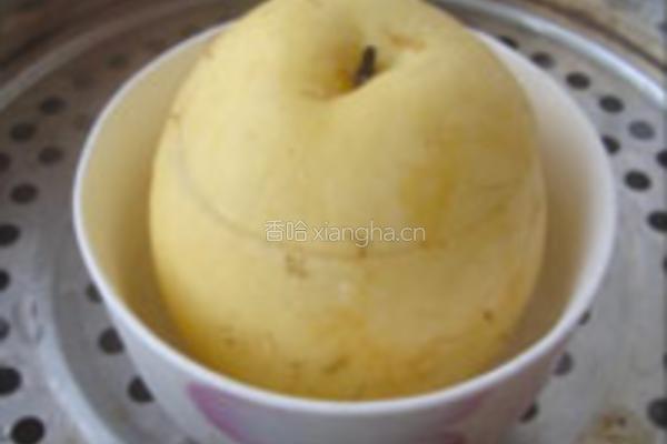 罗汉果川贝炖雪梨的做法图解4