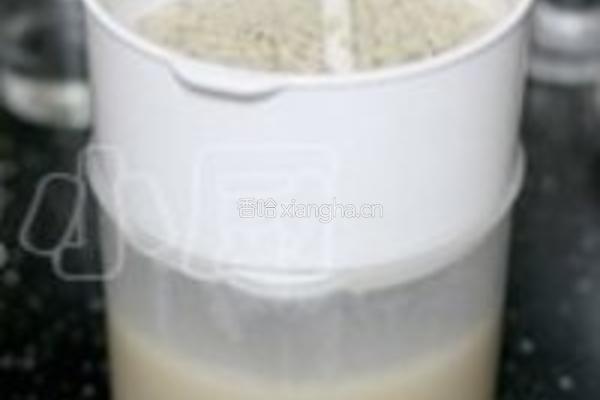 红枣桂圆豆浆的做法图解3