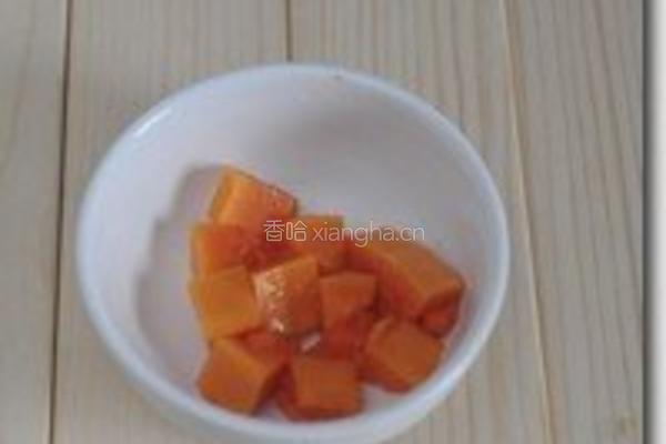 木瓜牛奶炖燕窝的做法图解7