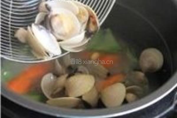 黄豆鼠瓜蛤蜊汤的做法图解5
