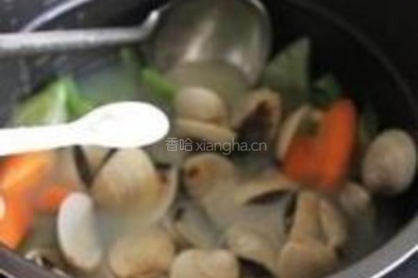 黄豆鼠瓜蛤蜊汤的做法图解6