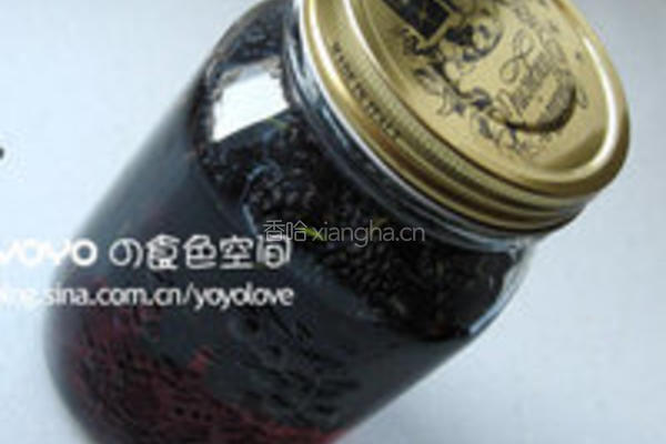 桑葚面包的做法图解3